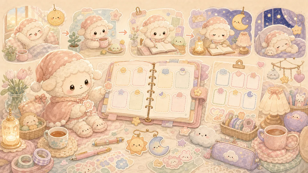 Cute Diary App for a Cute Writing Routine example for a small daily note