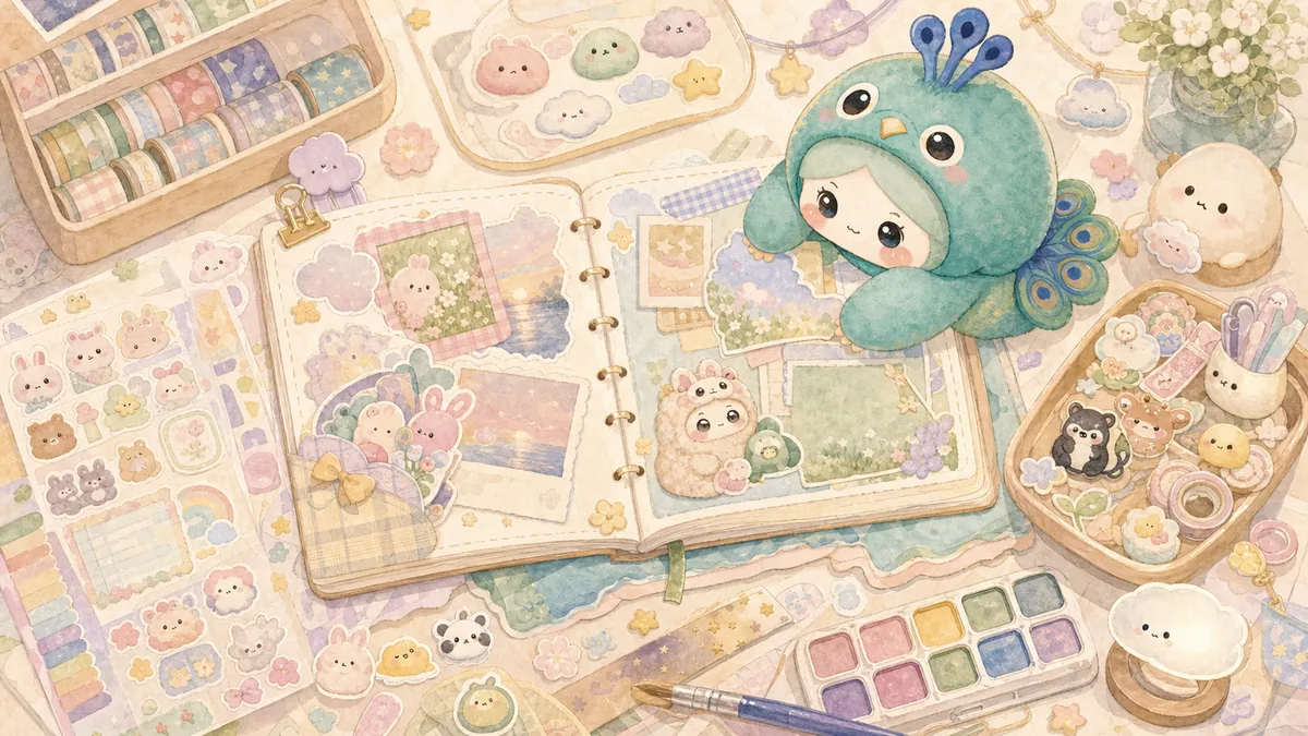 Cute Diary App for Creative Diary Pages example for an aesthetic diary page