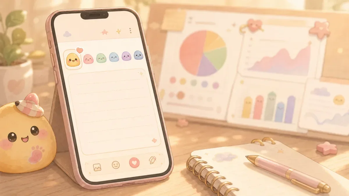 Cute Diary App for Keeping Memories On Phone example for a memory you might otherwise forget