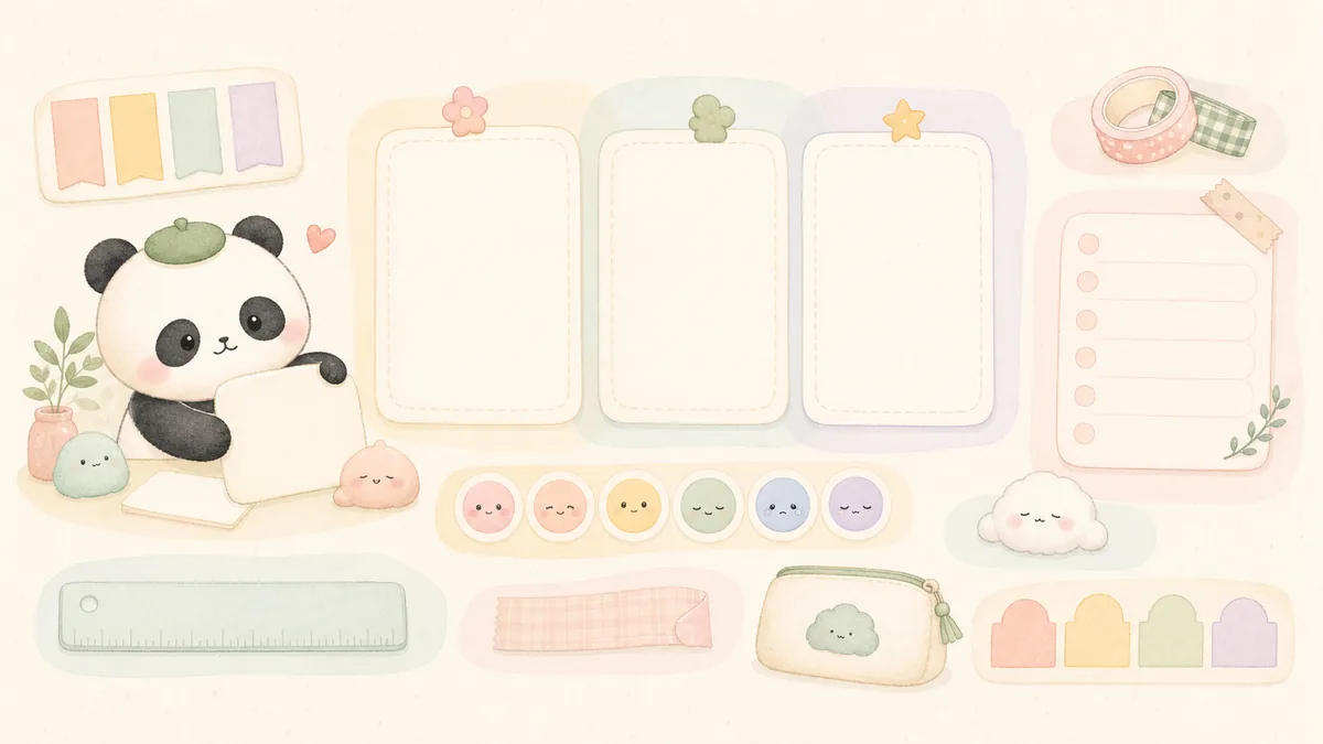 Cute Diary App for Simple Templates example for a simple template entry