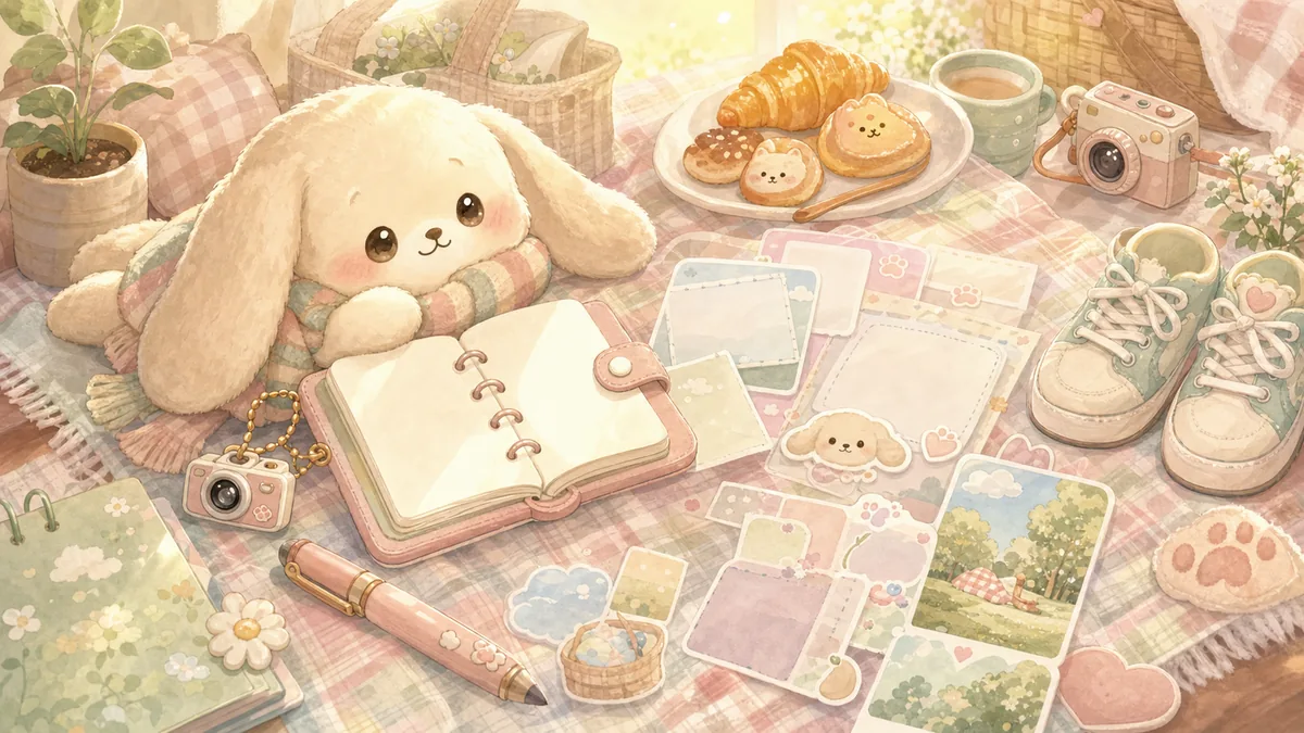 Cute Diary App for Weekend Notes example for a weekend note