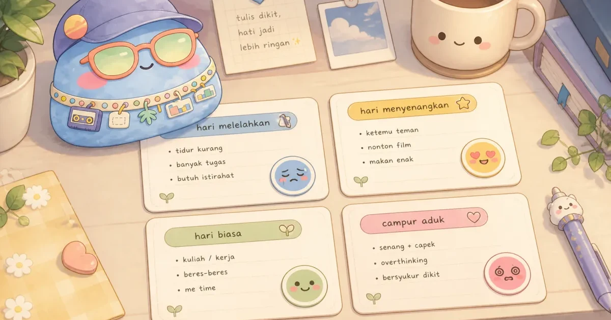 Daily Journal App for One Line a Day guide for Mongle Haru