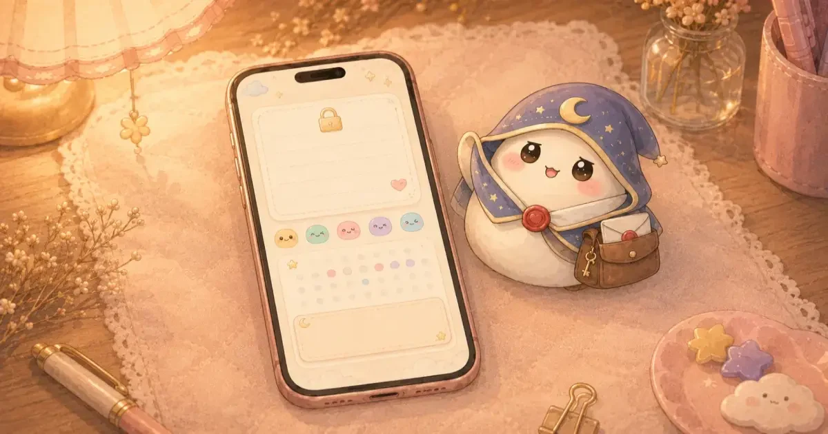 Personal Diary App guide for Mongle Haru