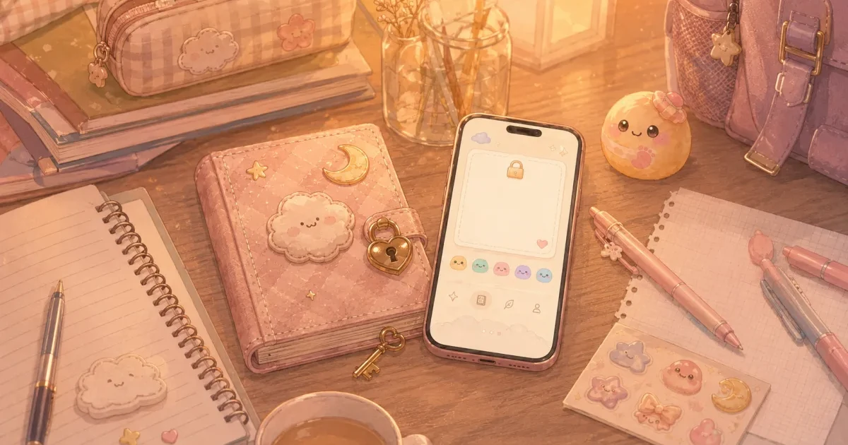 Private Diary App without Social Sharing guide for Mongle Haru