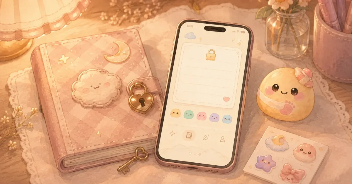 Private Diary App guide for Mongle Haru