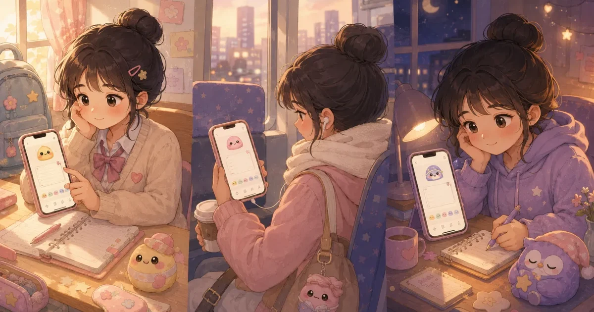 Timeline Diary App guide for Mongle Haru