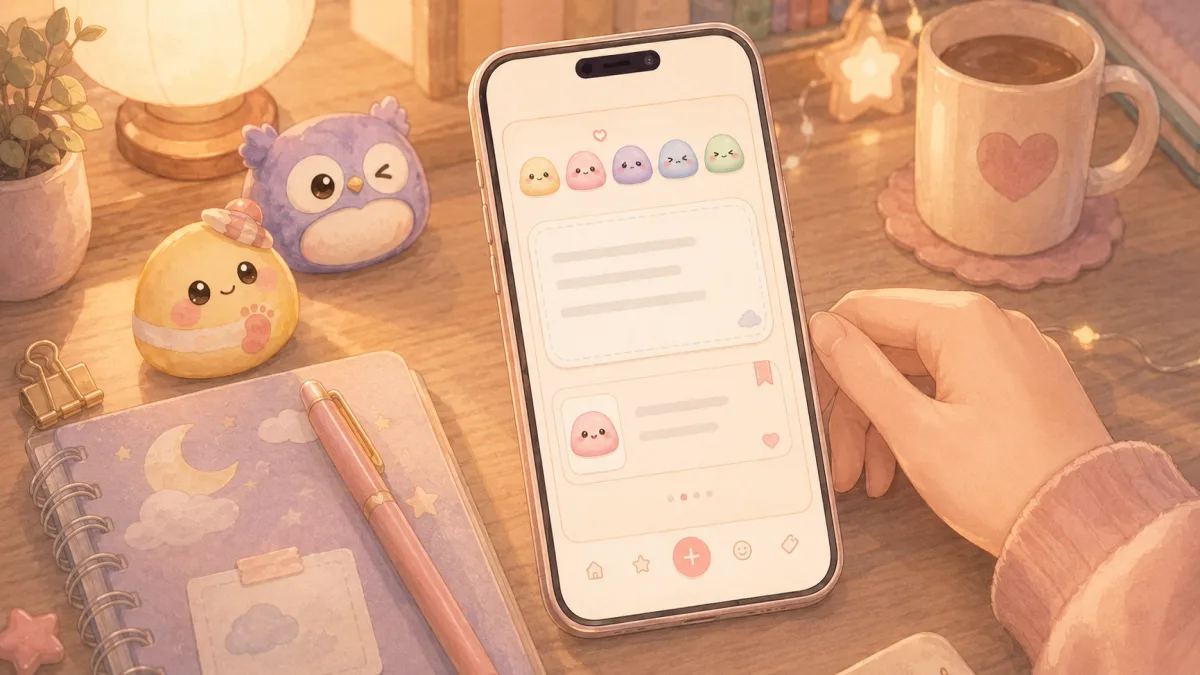 Warna dan stiker untuk diary aesthetic