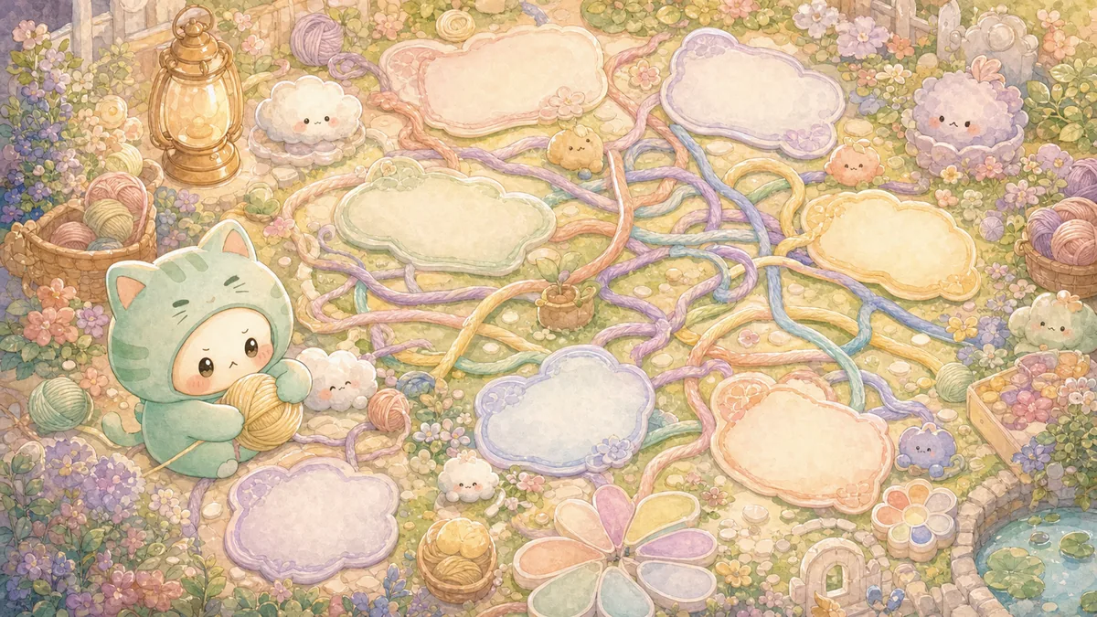 Ilustrasi menulis diary saat bingung dengan suasana diary Mongle Haru