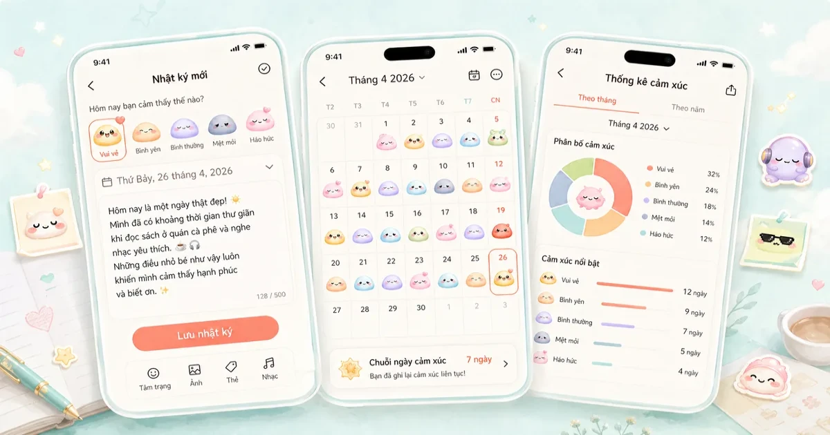 Checklist chọn app nhật ký cho iPhone miễn phí trước khi tải