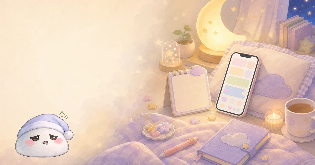 App nhật ký cute trước khi ngủ: viết một câu để khép ngày