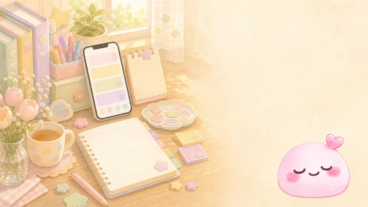 App nhật ký cute viết một dòng cho người dễ bỏ cuộc
