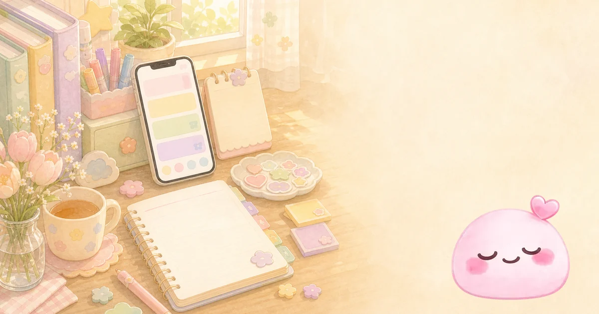 App nhật ký cute viết một dòng: đủ nhỏ để quay lại mỗi ngày