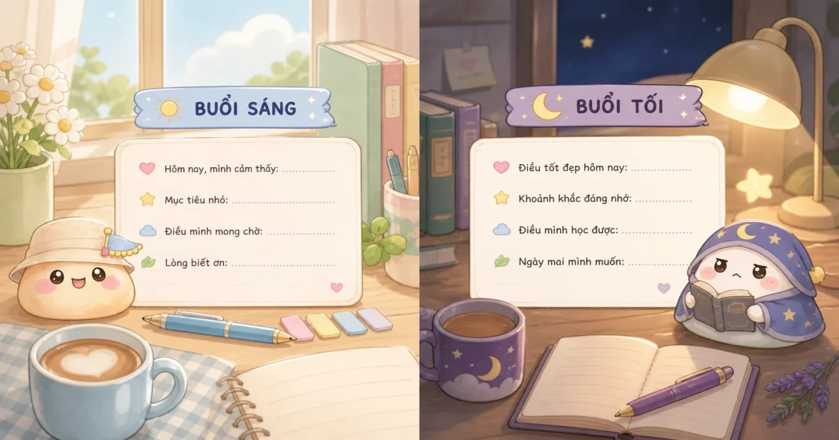 So sánh thời điểm và cách viết trước khi chọn app nhật ký offline