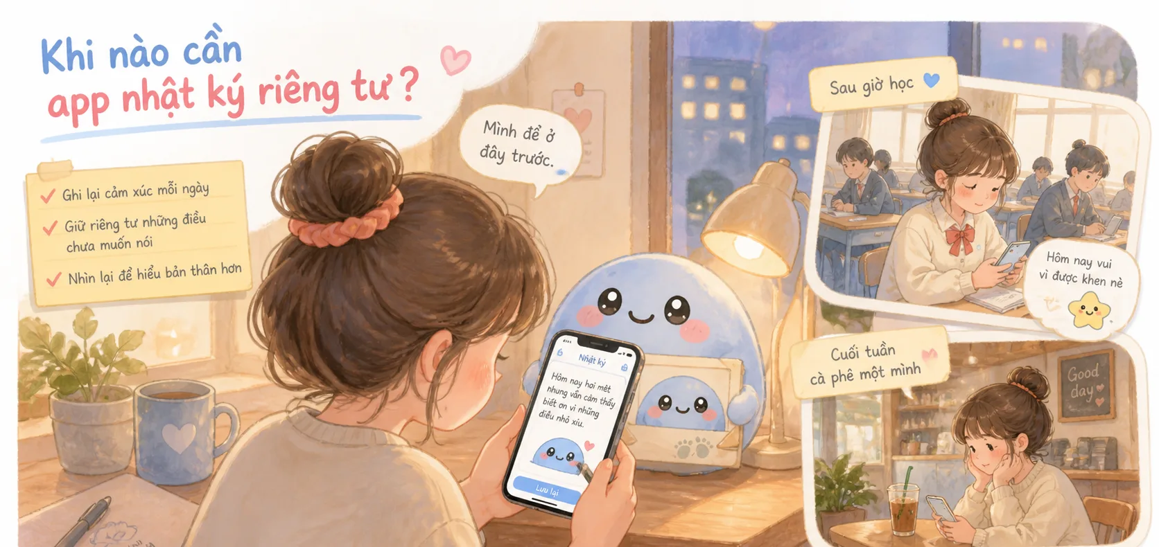 Khi nào bạn cần một kiểu nhật ký riêng tư