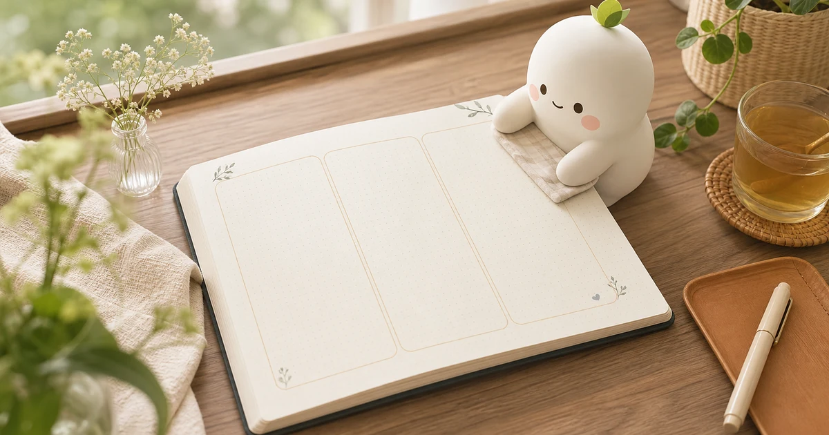 Thumbnail minh họa bullet journal đơn giản tiếng Việt của Mongle Haru