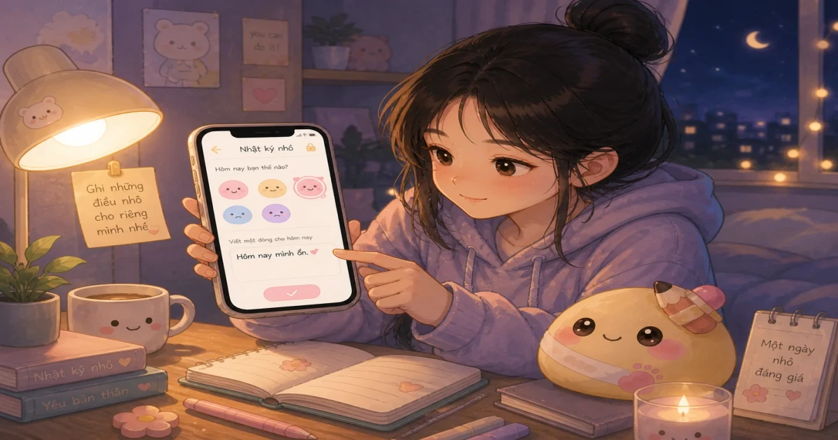 Cách viết nhật ký hằng ngày bằng vài dòng nhỏ
