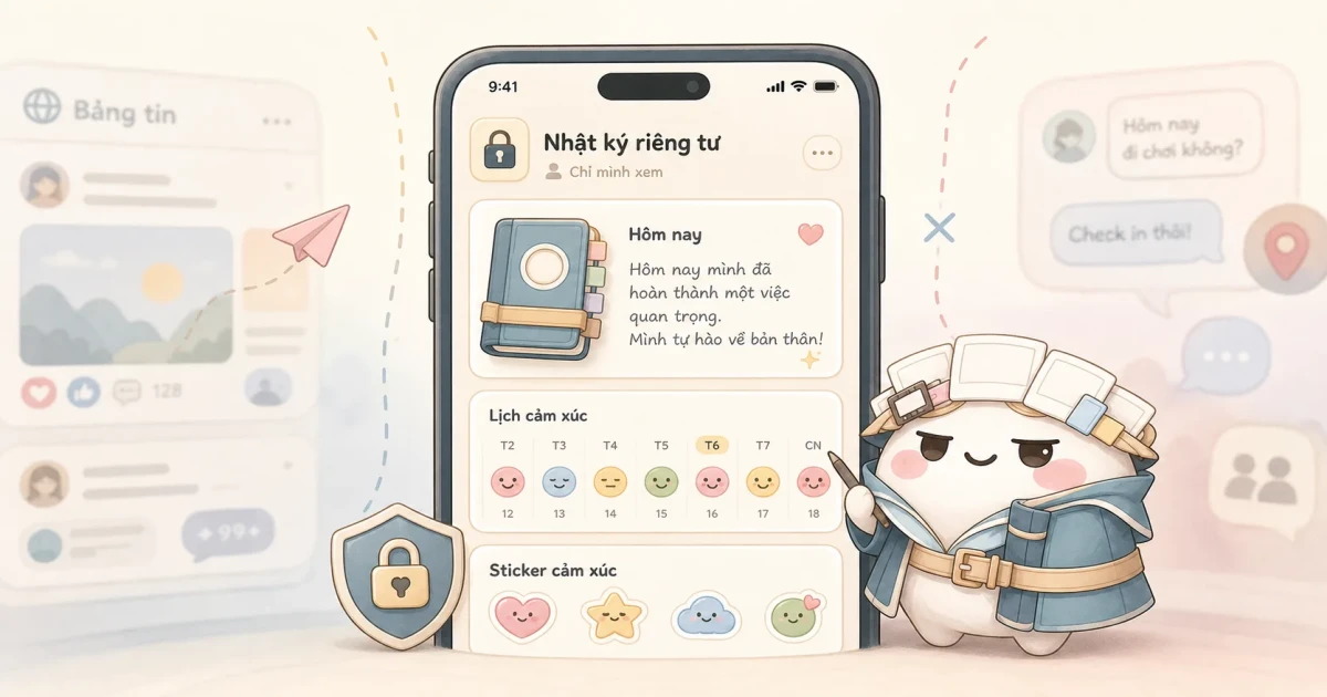 Checklist chọn app nhật ký riêng tư trên điện thoại