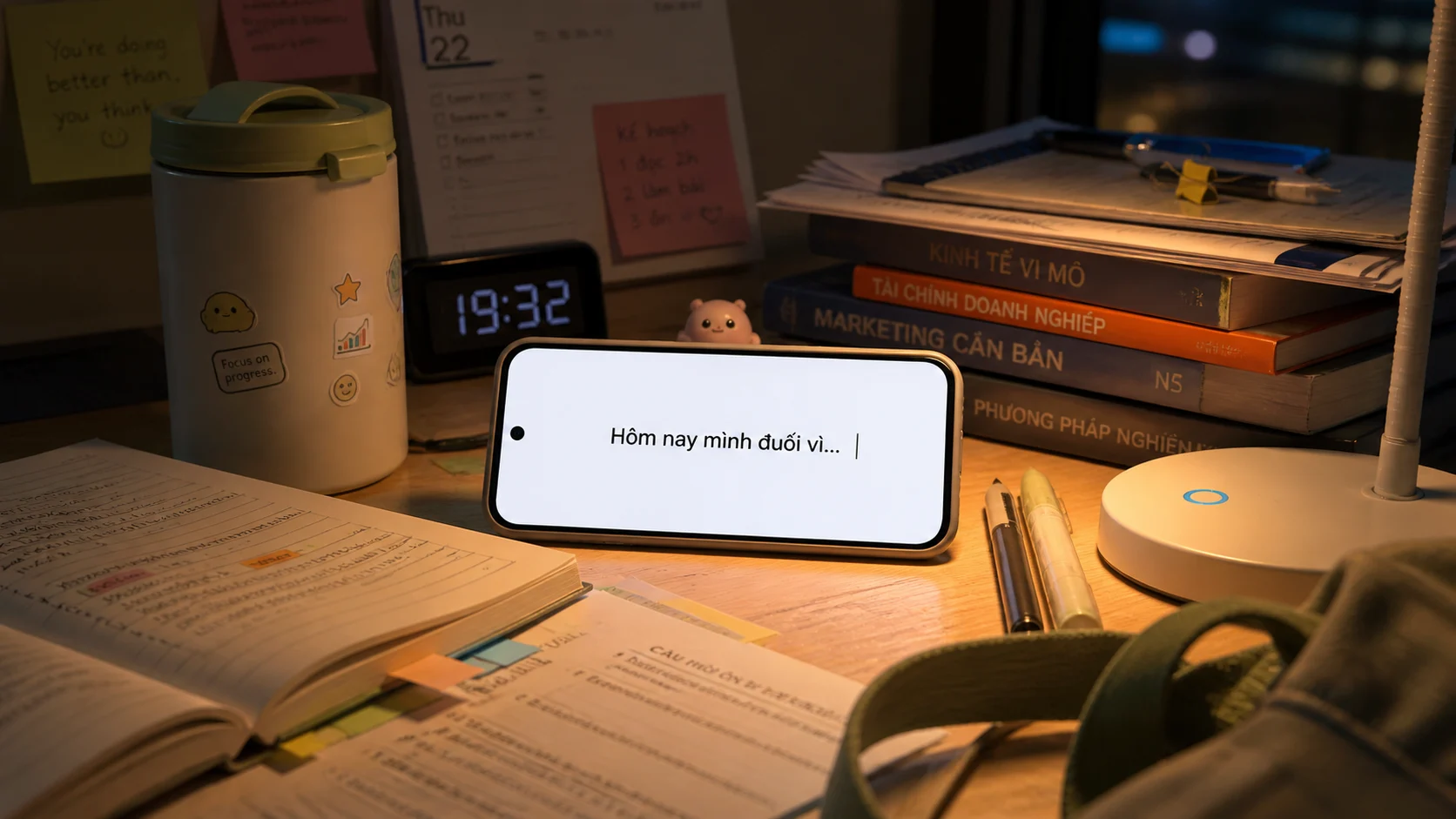 Nhật ký sinh viên khi deadline và lịch học dồn lại
