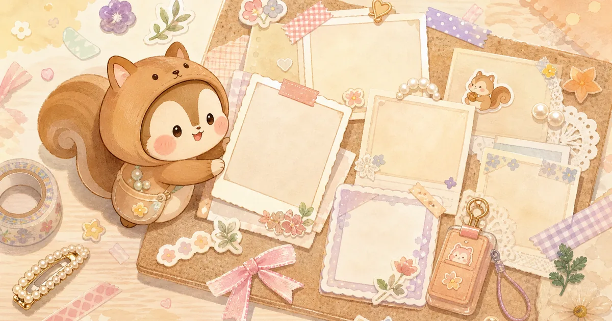 Thumbnail minh họa layout dakku cute của Mongle Haru