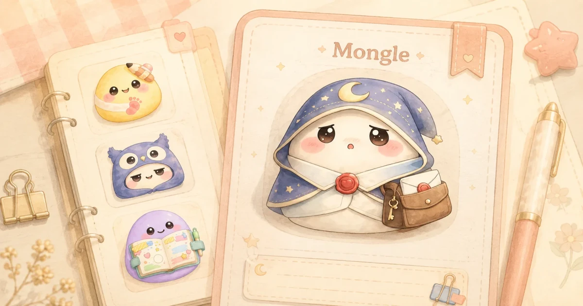 Nhân vật Mongle cute trong Mongle Haru