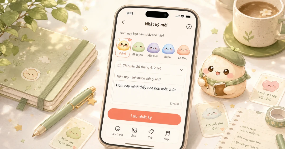 Nhật ký cho điều nhạy cảm được viết vừa đủ