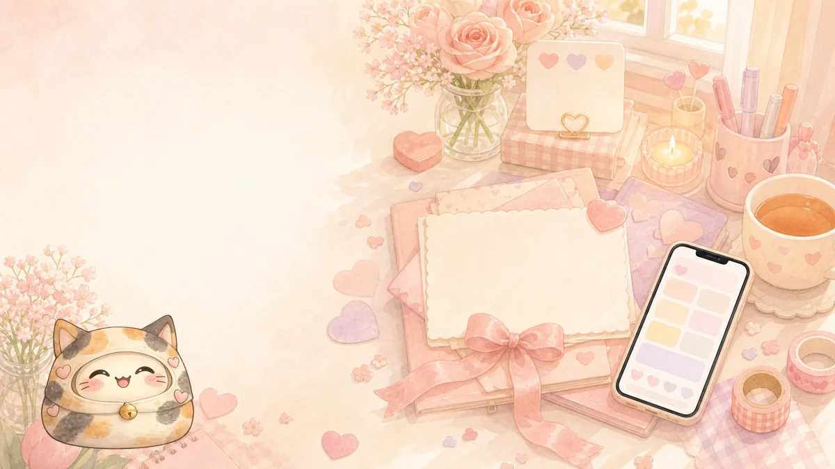 Nhật ký Valentine: lưu cảm xúc riêng bằng một entry mềm