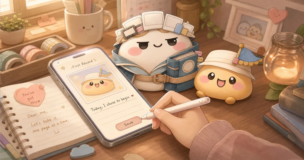Viết một dòng nhật ký khi quá mệt để nghĩ sâu