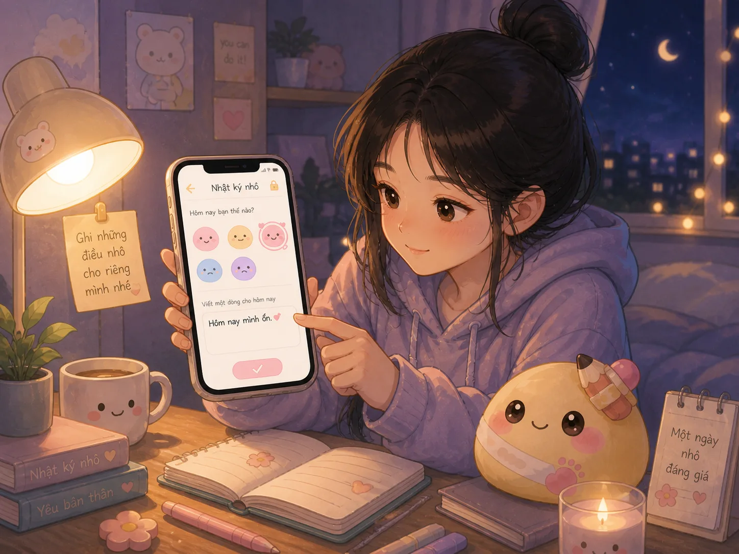 Gen Z viết nhật ký mỗi ngày bằng một dòng ngắn