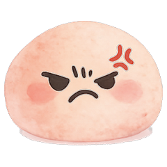 화남 감정 스티커