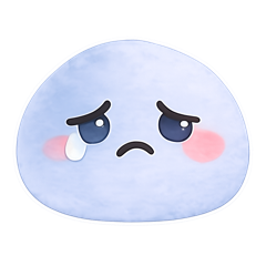 슬픔 감정 스티커